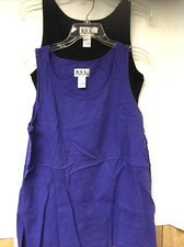 Camiseta regata New York Laundry mistura de linho e rayon NYL/camisola sem mangas sortida comprar usado  Enviando para Brazil