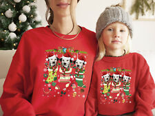 Christmas sweatshirt dalmation for sale  CAERPHILLY