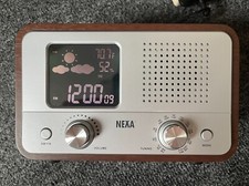Rádio-relógio Nexa KR5521A AM/FM com previsão meteorológica interna/externa USADO TESTADO comprar usado  Enviando para Brazil