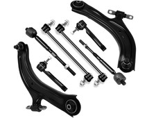 8 peças braços de controle inferiores dianteiros barras de amarração extremidade oscilante barras para 2007-2012 Nissan Sentra comprar usado  Enviando para Brazil