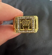 Gold rolex style for sale  WESTON-SUPER-MARE