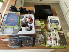 Xbox 360 black for sale  HUDDERSFIELD