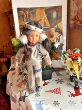 Poupee decorative indienne d'occasion  La Chapelle-en-Vercors