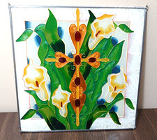 Stained glass jesus for sale  Pompano Beach