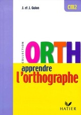 Apprendre orthographe cm2 d'occasion  Hennebont