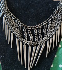 Silver tone necklace for sale  STOKE-ON-TRENT