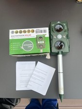 Ultraschall solar tiervertreib gebraucht kaufen Ultraschall solar tiervertreib gebraucht kaufen  Wiesbaden