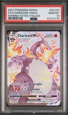 Pokemon psa charizard usato  Milano