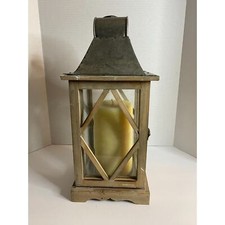 Natural wood lantern for sale  Kannapolis