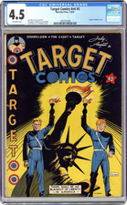 Quadrinhos Target Vol. 4 #5 CGC 4.5 1943 1482322009 comprar usado  Enviando para Brazil