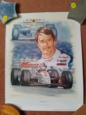 nigel mansell print for sale nigel mansell print for sale LONDON