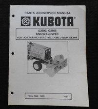Kubota g2500 g2505 for sale  Sandwich