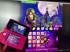 CARTÃO DE CAPTURA USB EMBUTIDO Rosa Brilhante Console Nintendo 3DS REGIÃO LIVRE 4GB comprar usado  Enviando para Brazil