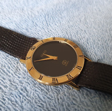 Relógio masculino Gucci 3001M folheado a ouro 18K (A314) comprar usado  Enviando para Brazil