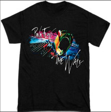 QUENTE!!! Camiseta Rosa FLoyd The Wall NOVA! Camiseta presente unissex preta clássica P-345XL comprar usado  Enviando para Brazil
