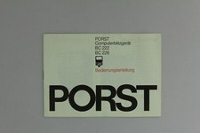 Bedienungsanleitung porst comp gebraucht kaufen  Berlin
