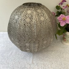 Large nickel moroccan for sale  WILMSLOW