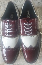 scarpe bicolore usato  Falconara Marittima