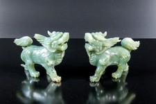 Coppia scultura leone usato  Torino