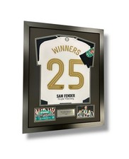 Frame signed newcastle for sale  GATESHEAD