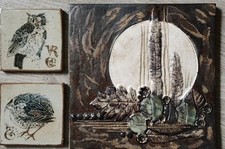Relief keramik kunsthandwerk gebraucht kaufen  Dortmund