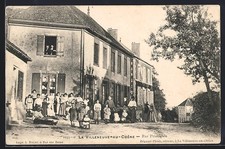 Old postcard villeneuve d'occasion  Expédié en Belgium