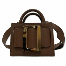 Mini bolsa tote feminina Mocha ombro 2 vias couro de bezerro couro de bezerro 18 grãos menino Bobby comprar usado  Enviando para Brazil