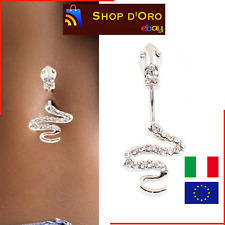 Piercing ombelico serpente usato  Arzano