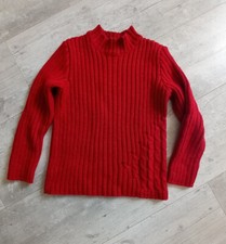 Pull vintage rouge d'occasion  Beaumont-de-Lomagne