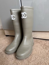 Chanel wellies uk6 for sale  LONDON