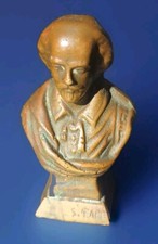 Shakespeare miniature bronze for sale  LEICESTER