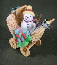 Usado, PACOTE DE NEVE decoração de Natal LENOX boneco de neve bebê artista LYNN BYWATERS comprar usado  Enviando para Brazil