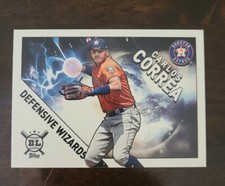 Usado, 2020 Topps Big League Carlos Correa Defensive Wizards Insert #DW-13 Astros comprar usado  Enviando para Brazil