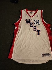 Camiseta Reebok autêntica 2004 All Star Game SHAQUILLE O’NEAL #34 Lakers 52 2XL comprar usado  Enviando para Brazil