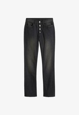 Stretchjeans verzierung schwar gebraucht kaufen  Deutschland