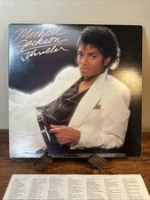 Usado, Michael Jackson Thriller Lp Vinyl OG 1982 1st Press MISPRINT RARE VG QE 38112 comprar usado Usado, Michael Jackson Thriller Lp Vinyl OG 1982 1st Press MISPRINT RARE VG QE 38112 comprar usado  Enviando para Brazil