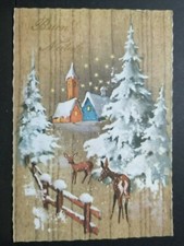 Cartolina buon natale usato  Italia