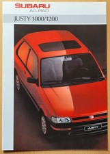 Prospekt subaru allrad gebraucht kaufen  Memmingen