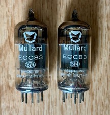 Mullard ecc83 matched for sale  STRATFORD-UPON-AVON