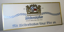 Brauereischild weihenstephan b gebraucht kaufen Brauereischild weihenstephan b gebraucht kaufen  Merzenich