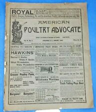 Poultry advocate american for sale  Mansfield