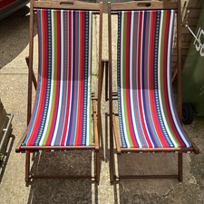 Pair modern deck for sale  FAKENHAM