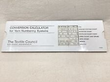 Slide rule yarn for sale  CHEADLE