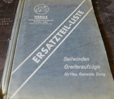 Heros ersatzteilliste seilwind gebraucht kaufen  Künzing
