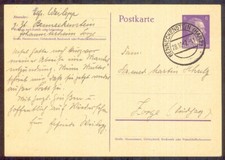 Ganzsache 1942 deutsches gebraucht kaufen  Ehrenberg