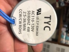 Synchronous motor e341263 for sale  Wagoner