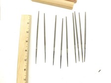 9 NOVAS FERRAMENTAS DISSTON PORTER 4" LOTE DE ARQUIVO REDONDO - 2º CORTE - FEITO NOS EUA comprar usado  Enviando para Brazil