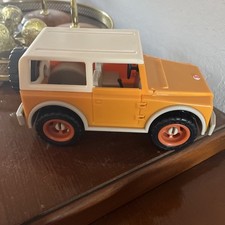 Veículo automotivo SCHLEICH jipe amarelo 4x4 D-73527.  Driver ausente comprar usado  Enviando para Brazil