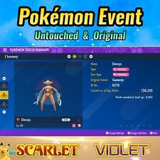Evento Deoxys 💜 Evento American GameStop 💜 Pokémon Scarlet & Violet comprar usado  Enviando para Brazil