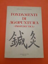 Fondamenti agopuntura propedeu usato  Novedrate